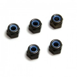 KYOSHO - NYLON LOCK NUTS M3 x4.3 (5) 1-N3043N 