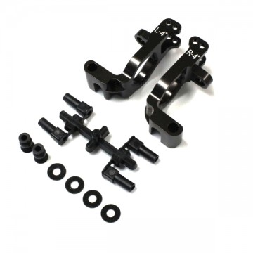 KYOSHO - FRONT HUB CARRIER SET INFERNO GT3 (4DEG) ALUMINIUM IGW061