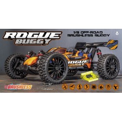 ROGUE Buggy 1/8ème brushless Orange RTR