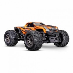 TRAXXAS MINI MAXX BL-2S USB AVEC ACCUS / CHARGEUR USB ORANGE