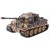 TAIGEN 1:24 TIGER 1 IR BATTLE TANK MIDDLE VERSION - CAMO