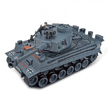 BROTHER TANK RC TANK 1:18 GERMAN TIGER 1 GREY